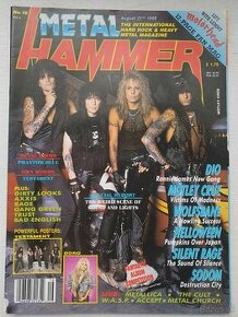 Metal Hammer 1989 Vol 4 No16 Motley Crue,Motorhead,Helloween