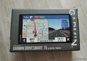 Predám 6.95" navigáciu GARMIN DRIVE SMART 76 s mapou 2024. - 1