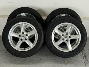 Alu disky R16 so zimnými pneumatikami 205/60R16 Good Year - 1