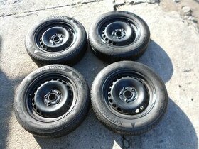 15"-SADA KOLIES PLECHOVA 5X112 SKODA ,SEAT,AUDI,VW - 1