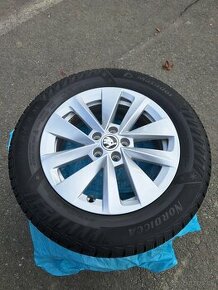 Alu disky Škoda 5x100 R16, 205/60/R16