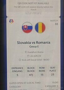 6x Slovensko x Rumunsko , UEFA Euro 2024