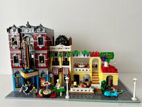 LEGO MOC Restaurace La Locanda - rozšíření Jazz Clubu 10312