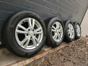 Zimná Sada DEZENT 5x112 15"+Zánovné Zimné pneu 195/65 R15