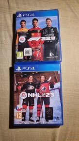 Predam Nhl 23 a F1 22 na ps4