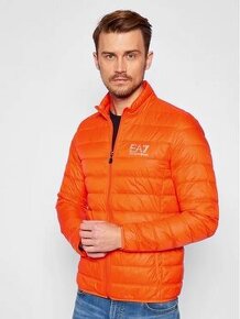 EA7 Emporio Armani páperová bunda /Oranžová. Veľkosť:L-XL.