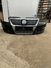 Predni naraznik Vw passat b6 3c0 05-10 maska cerny - 1