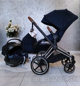 ÚPLNE NOVÝ CYBEX 2023 PRIAM CHROME NAUTICAL BLUE