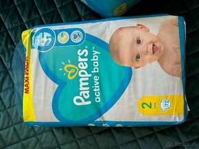 Plienky Pampers Active baby veľ. 2