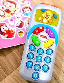 Moblilný telefón FISHER PRICE 35 piesní,farby,čísla,abeceda