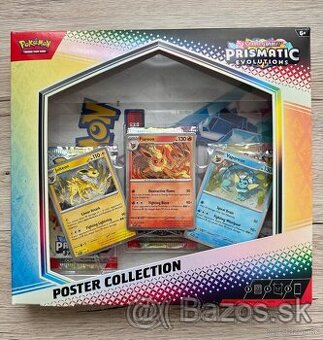 Pokemon prismatic evolutions poster collection