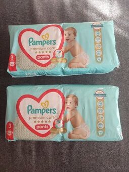 Plienky Pampers premium care pants 3, 6-11kg, 48ks