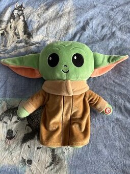 Svietiaci plyšak baby yoda