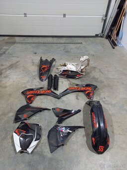 Predám plasty KTM EXC EXC-F  XCW