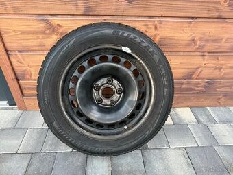 Plechový disk + zimná pneu 205/55 R16 1ks