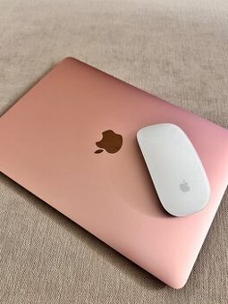 MacBook 12" Rose Gold + Apple myš - 1