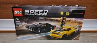 LEGO 75893 - 2018 Dodge Challenger, 1970 Charger - NOVÉ - 1