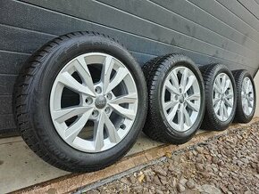 Zánovná Zimná Sada AUDI 5x112+GoodYear 205/55 R16 - 1