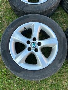 ALU disky Škoda Fabia 195/55R15 5x100