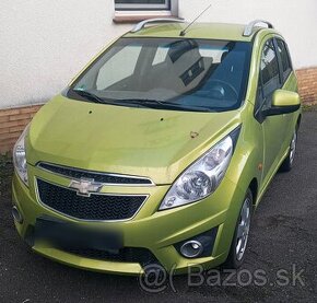 Chevrolet Spark 1.2 2010 rok zelena metalíza