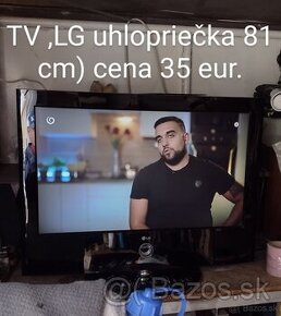 Predám televízor LG plne funkčný cena 35 eur.