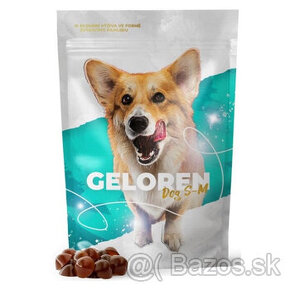 Geloren dog, S–M žuvacie želatínové kocky s kolagénom pre ps