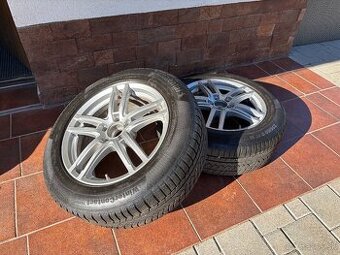 Predam zimne pneu Continental 235/60/R18 na diskoch