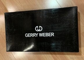 PREDÁM takmer nové dámske čierne kožené čižmy GERRY WEBER