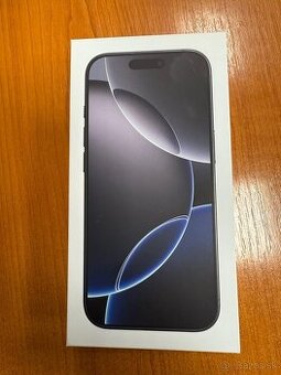 Apple iPhone 16 Pro, Black Titanium, 256GB