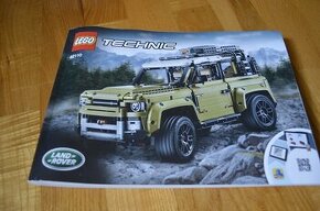 predam original navod/manual LEGO Technic Land Rover - 1