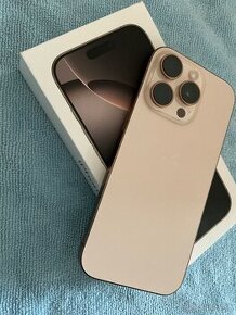 Predám-vymením IPHONE 16 Pro \ 256 gb Púštny titán