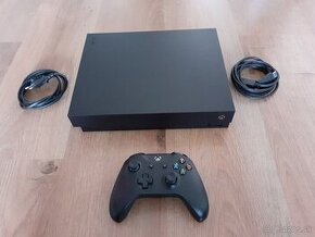 Xbox One X 1TB HDD  konzola, prislusenstvo a vela hier