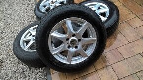 Elektrony 5x112 SKODA-VW-AUDI-SEAT + 195/65 R15 91T M+S 2018