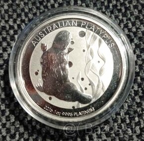 Investičná platinová minca 1OZ - Australian Platypus 2016