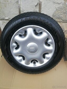 175 / 70 / R13  Goodyear celoročné + disky 4x100