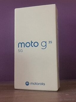 Motorola G35 5G 8/128 Gb Černý 6,72" 120 Hz 50 Mpix 5000 mA