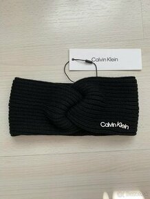 Čierna čelenka Calvin Klein, nová - 1