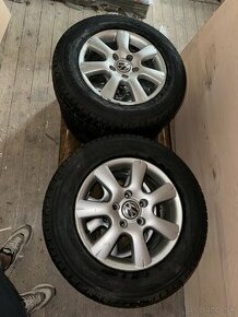 VW Touareg elektróny 17" 5x130 + zimné pneumatiky 235/65 R17