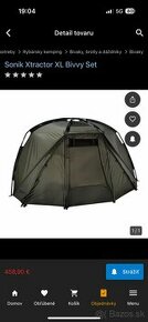 Bivak Sonik Xtractor XL Bivvy Set  a Sonik Xtractor Bivvy Se