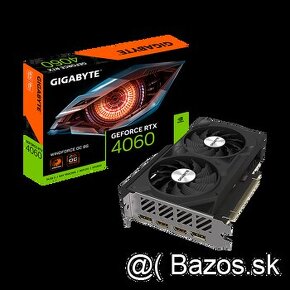 Predám Grafickú kartu RTX 4060 Gigabyte Windforce 8gb