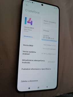 xiaomi 12t 256gb dual sim polročný