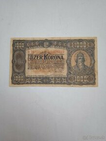 1000 Korún - Maďarsko 1923