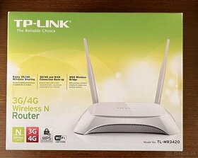 Predam router TPlink TL-MR3420 + LTE/4G USB modem HUAWEI E3 - 1