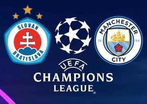 Slovan Bratislava - Manchester City LIGA MAJSTROV - 1