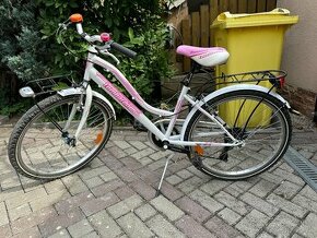 Predám dievčenský bicykel 24" značka Lombardo