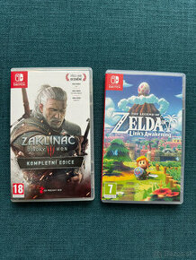 Witcher/zaklinac + zelda links awakening switch