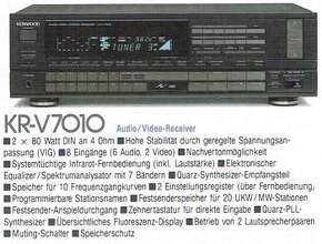 Predám KENWOOD receiver a CD prehrávač grátis