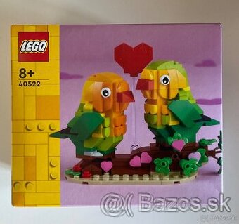 LEGO 40522 Valentínske hrdličky - Nové, nerozbalené