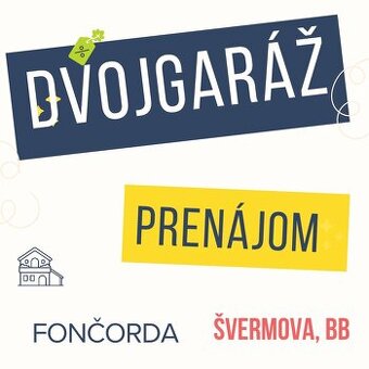 Nová dvojgaráž, dielňa, sklad s pivnicou -Švermova ul.BB