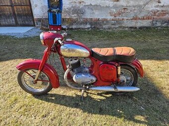 Jawa 250 353 kyvačka